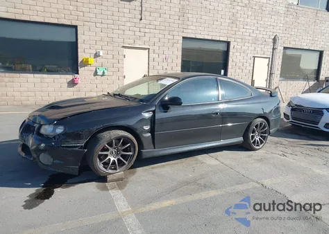 2006 Pontiac Gto из США, поврежденный, VIN 6G2VX12UX6L544561